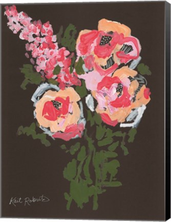 Framed Flowers for Charlotte Print