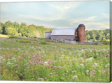 Framed Summer on the Farm Print