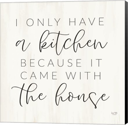 Framed Kitchen Print