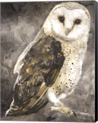 Framed Snowy Owl 2 Print