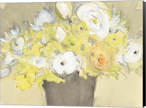 Framed Table Bouquet II Print