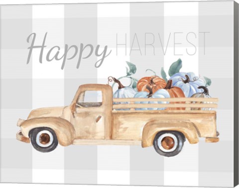 Framed Happy Harvest I Print