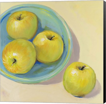 Framed Fruit Bowl Trio II Print