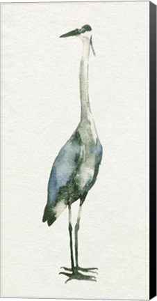 Framed Deep Blue Heron II Print