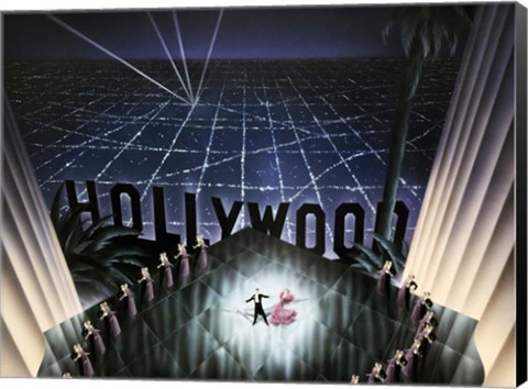 Framed Hollywood Print