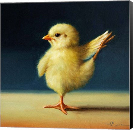 Framed Yoga Chick Dancer II Print