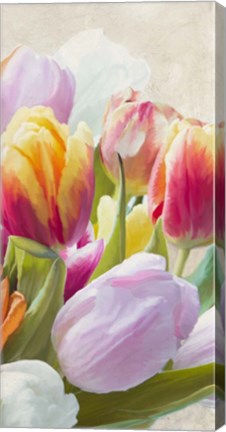 Framed Spring Tulips III Print