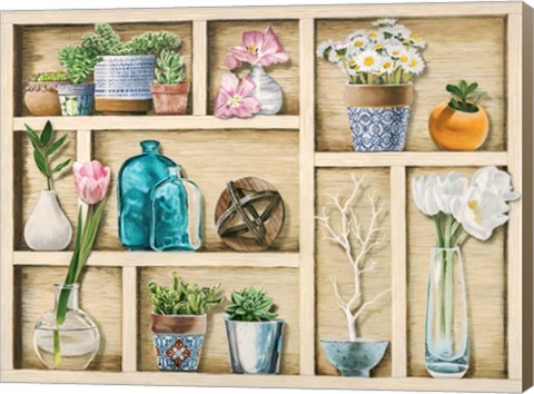 Framed Collection de Memoires Print