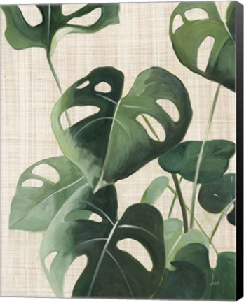 Framed Tropical Study IV Linen Print