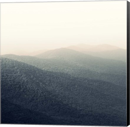 Framed Sunrise, Smoky Mountains Print