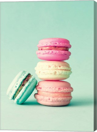 Framed French Macarons Print