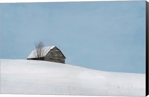 Framed Minimalist Barn Print