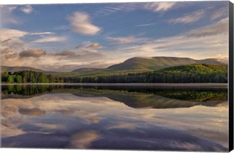 Framed Morning Cooper Lake Print