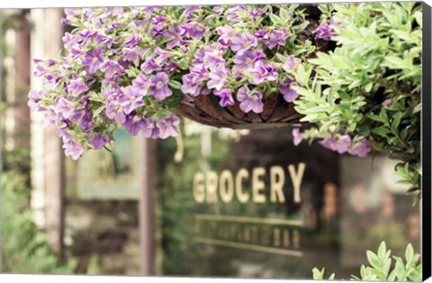 Framed Country Grocery Store Print