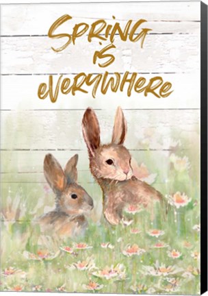 Framed Spring Is Everywhere Print