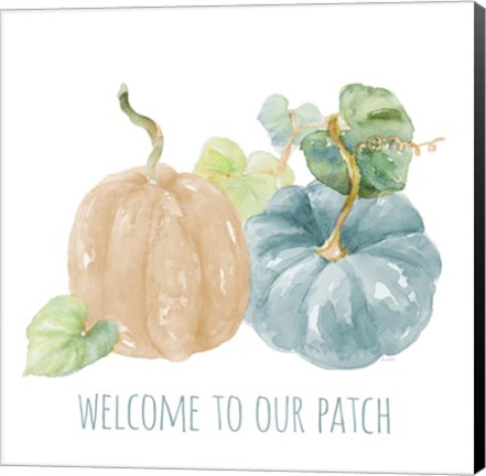 Framed Pumpkin Patch Welcome Print