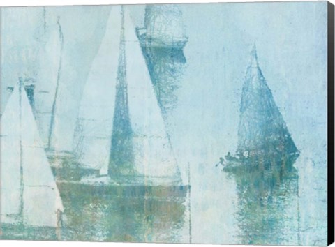 Framed Vintage Sailing II Print