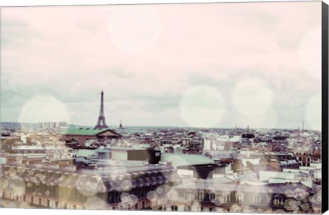 Framed Rooftop Paris Print