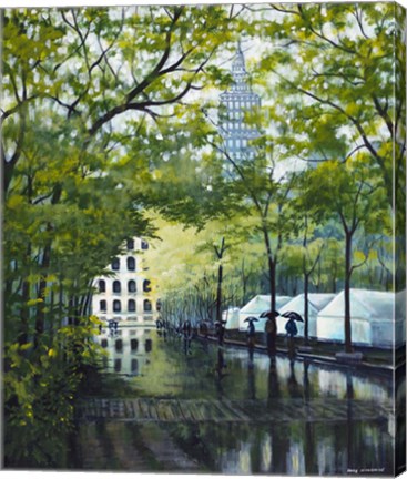 Framed Day In The Park Print