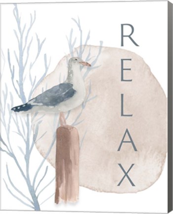 Framed Seabird Relax Print