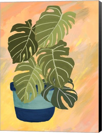 Framed Bright Back To Nature II Print