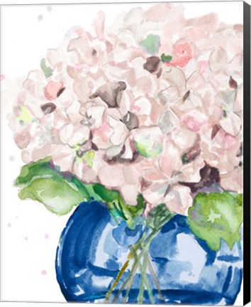 Framed Fresh Hydrangeas Print