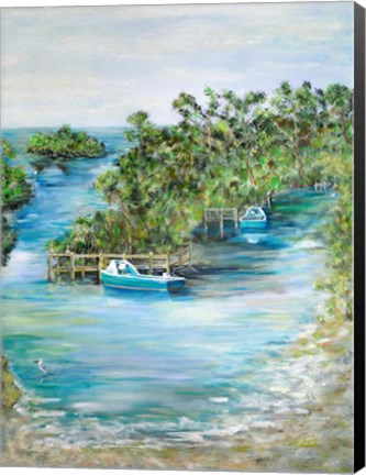Framed Florida Scene Print