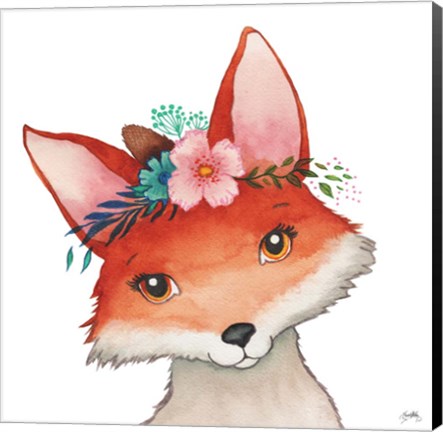 Framed Pure Foxy Love Print