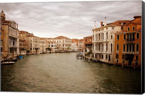 Framed Venetian Canals II Print