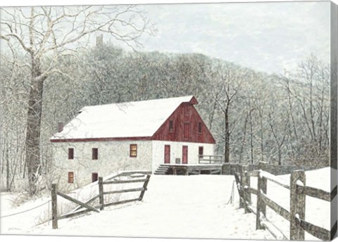 Framed Grist Mill Print