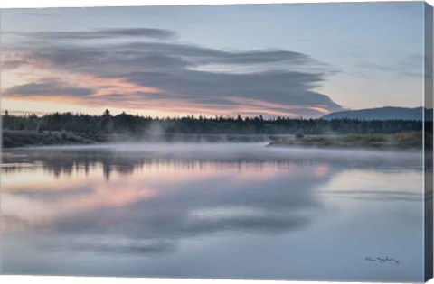 Framed Oxbow Bend Grand Teton National Park Print