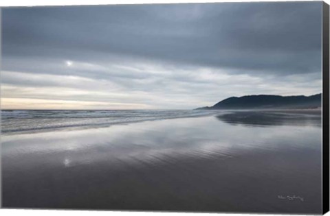 Framed Nehalem Beach Oregon Print