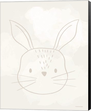 Framed Soft Rabbit Print