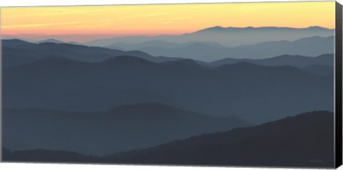 Framed Clingman&#39;s Sunrise Print