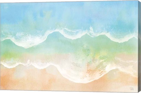 Framed Ocean Breeze VII Print