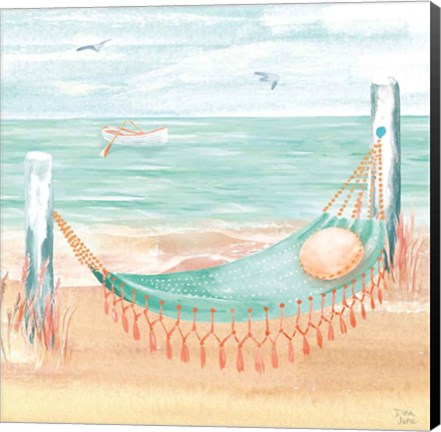 Framed Ocean Breeze VI Print