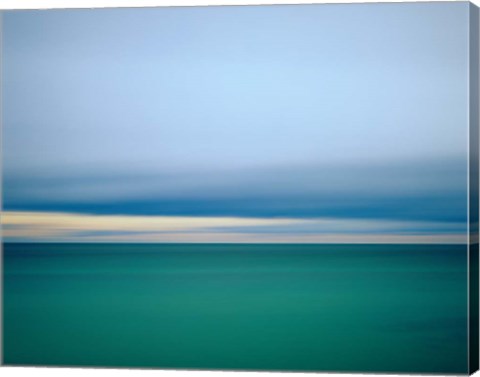 Framed Lake Superior Morning Print