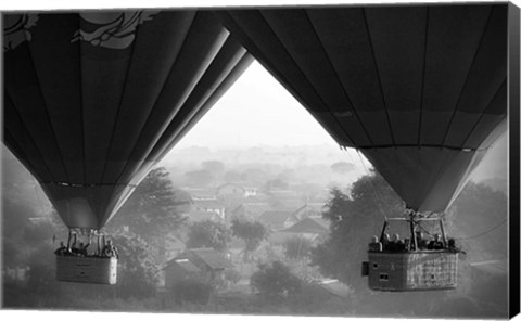 Framed In the Air Print