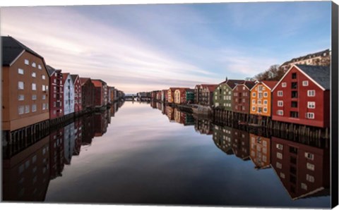 Framed Trondheim, Norway Print