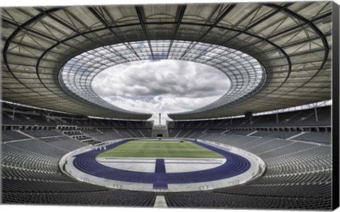 Framed Olympiastadion, Berlin Print