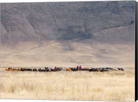 Framed Incredible Maasai Print