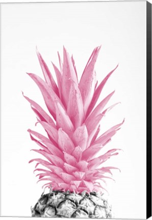 Framed Pinapple Pink 3 Print