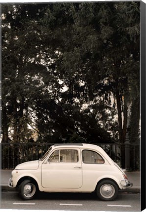 Framed Little Car in Paris Print