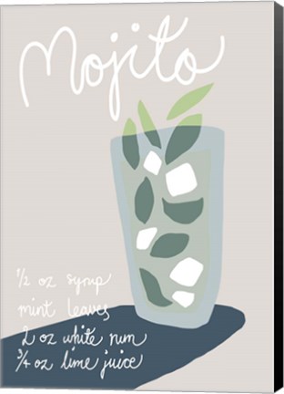 Framed Mojito Print