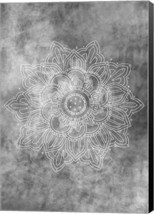 Framed Mandala Smokey Print