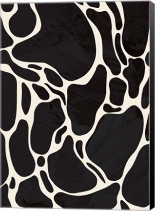 Framed Giraffe Sand Print
