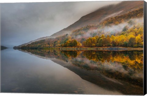 Framed Misty Loch Print