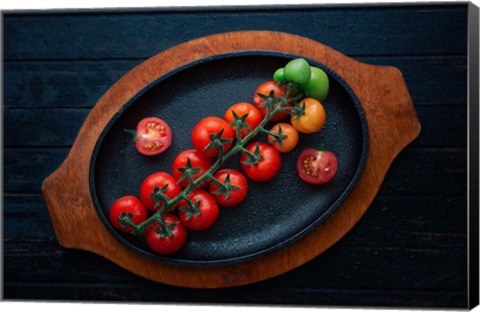 Framed Colourful Tomatoes Print