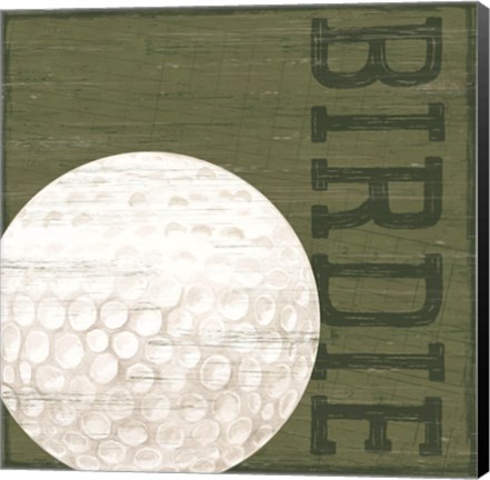 Framed Golf Days XIII-Birdie Print
