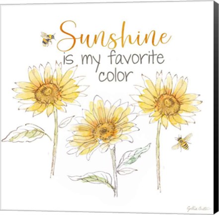 Framed Be My Sunshine VI Print